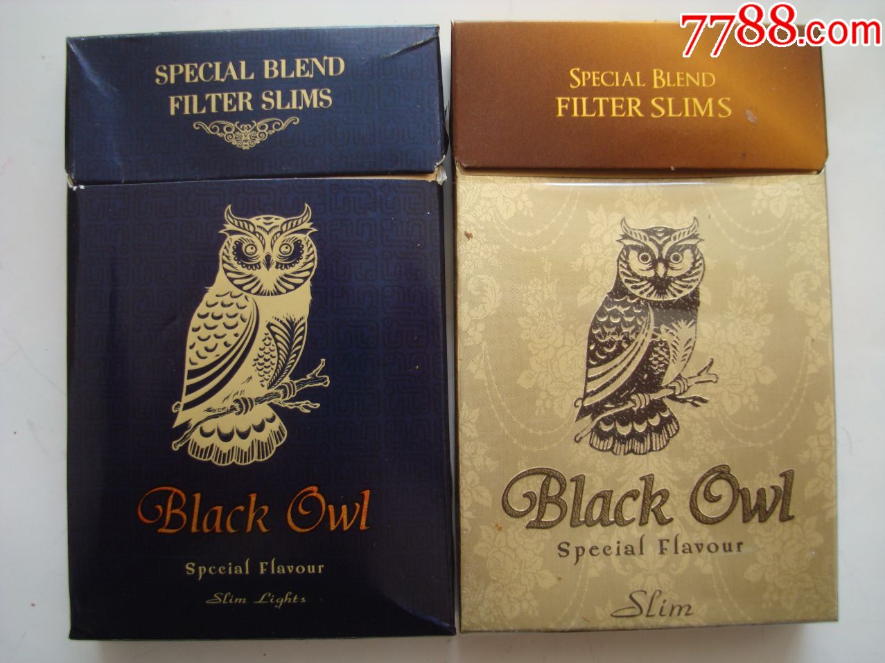 lackowl―――【越南·黑色猫头鹰】――细支2枚合售