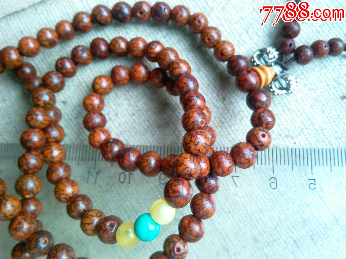 血菩提108佛珠(6mm)