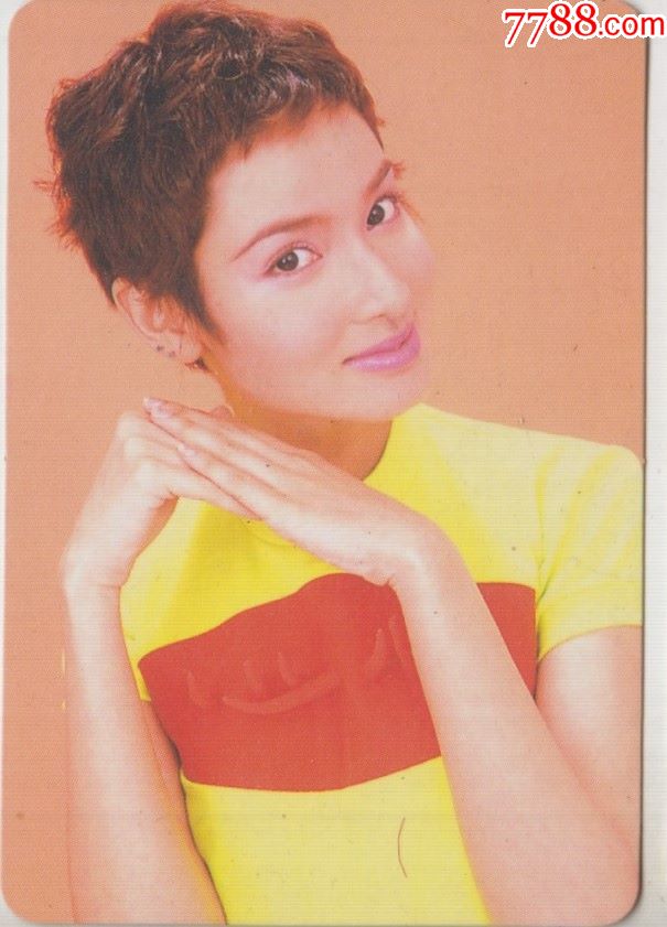 香港影视明星郑雪儿yes卡背面简介145