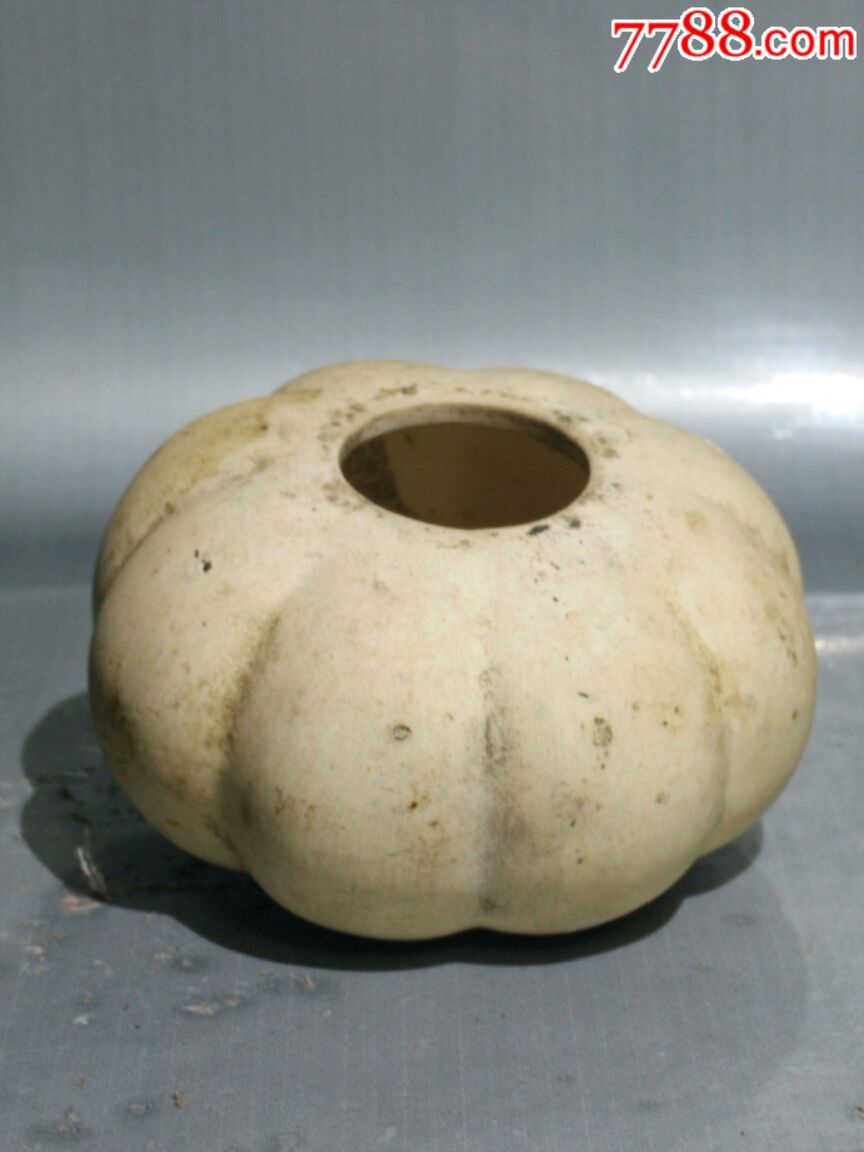 定窑瓜棱小水盂