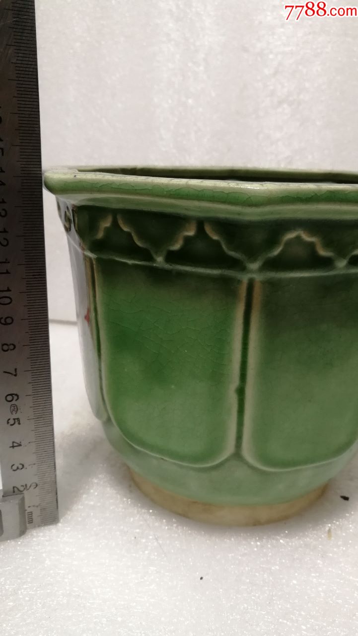 60-70年代花盆_白陶_第9张_7788陶器收藏