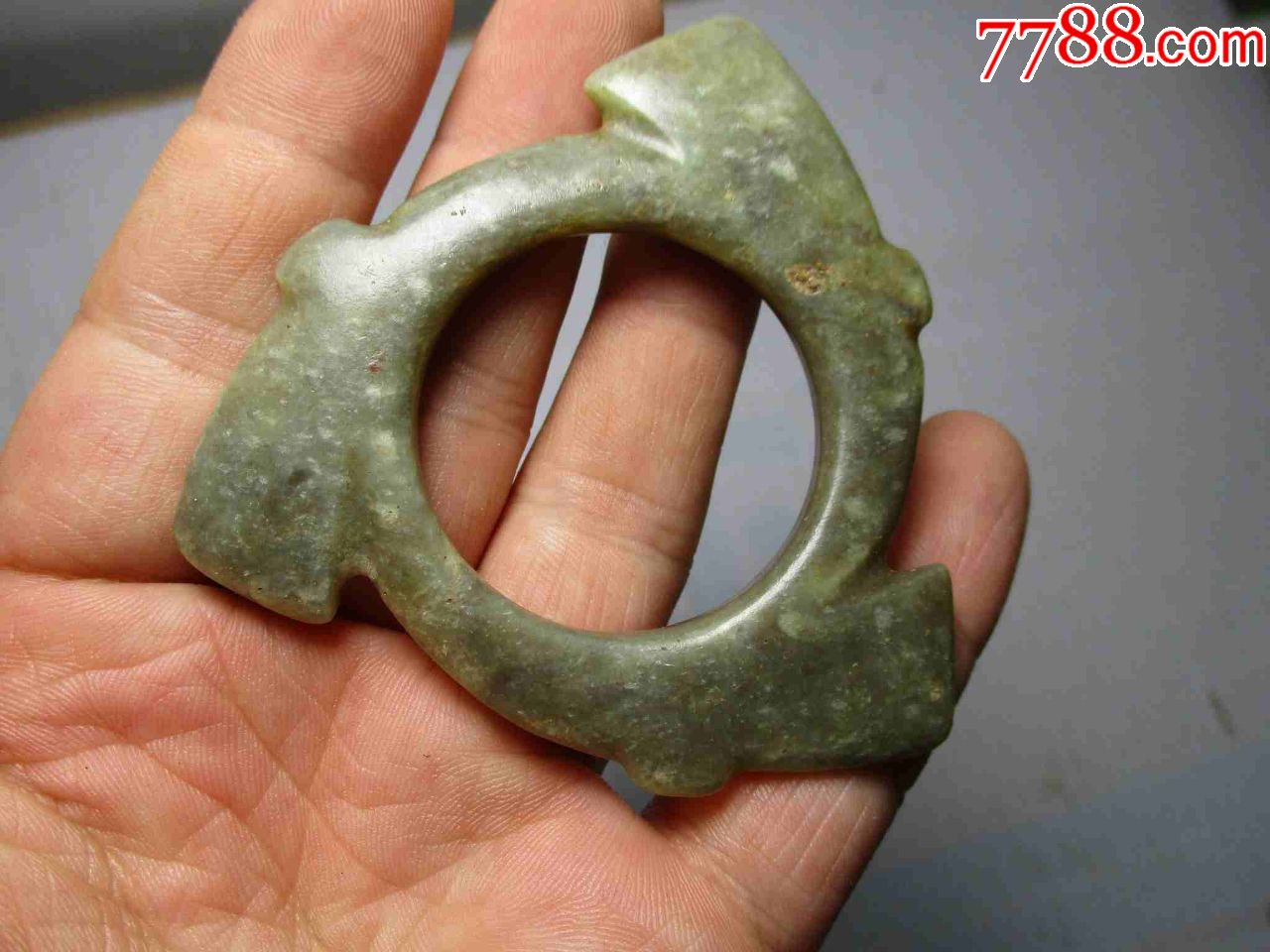 以前收到的红山文化玉环