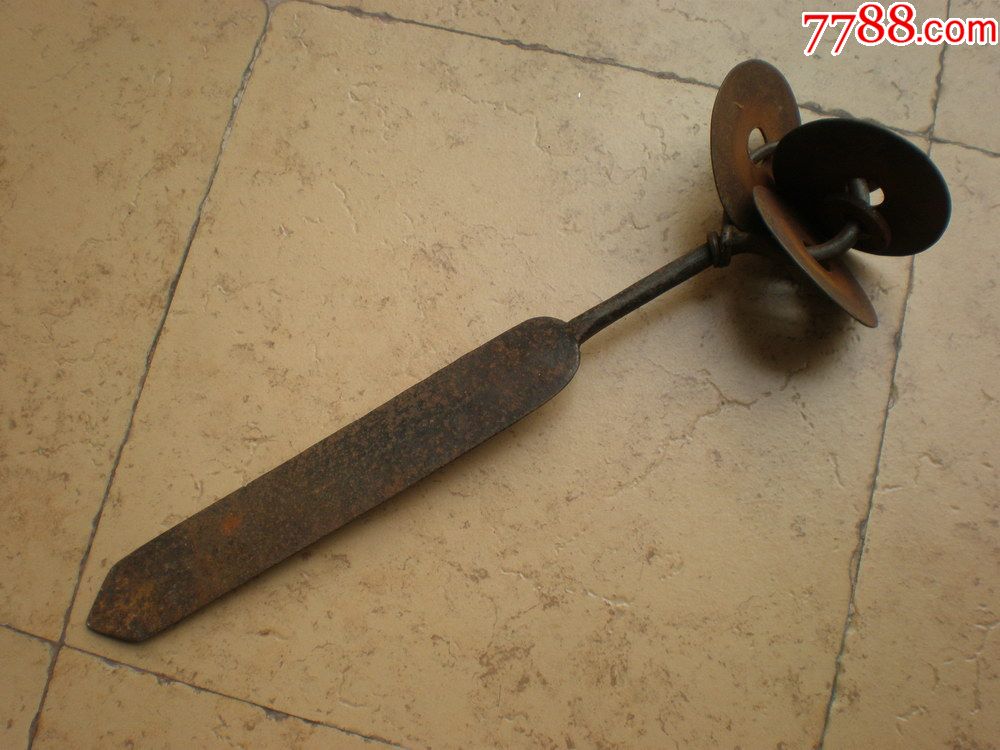 道教法器师刀铁质铃刀-价格:520元-se65829951- 其它佛/道藏品-零售-7788收藏__收藏热线