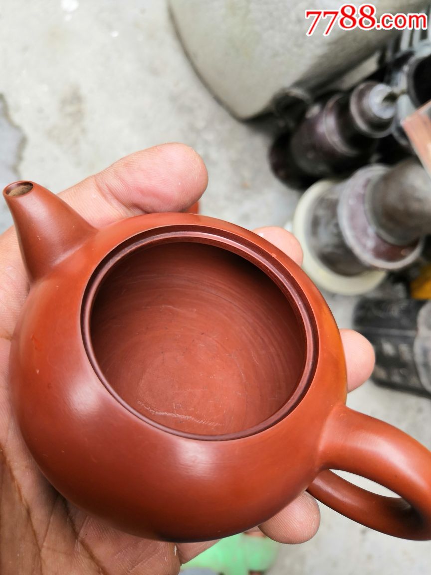 朱泥手拉茶壶,紫砂壶_第5张_7788紫砂壶
