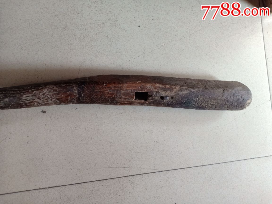 库晚清民俗剥玉米粒木工具包浆非常好464545cm