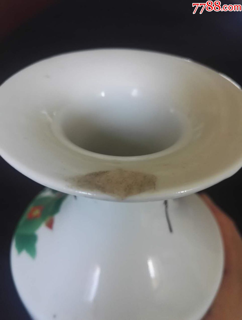 民国周图真大号刷花尺瓶