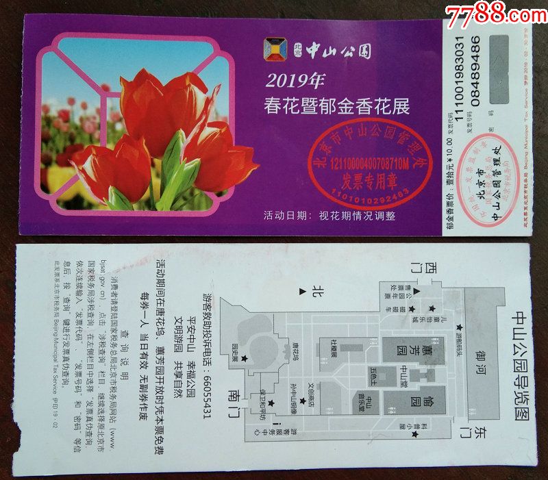 2019北京中山公园春花暨郁金香花展