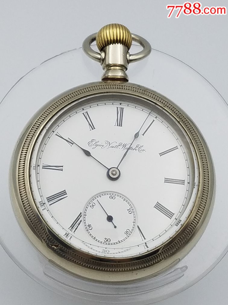 爱尔近朝天摆大怀表