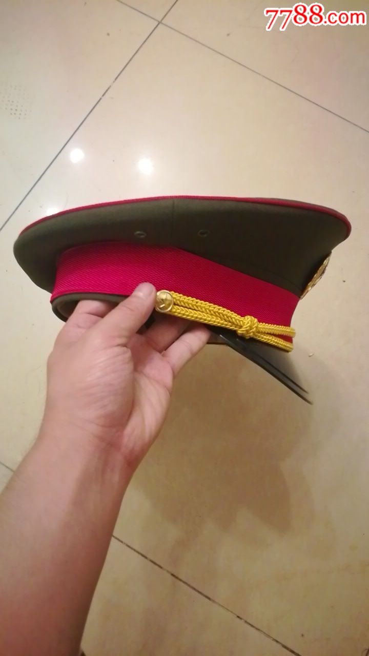 中国将军军帽图片