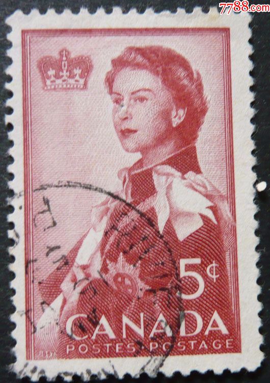 加拿大.伊丽莎白二世像邮票1959年一枚全-价格:1.0000元-se65917054-