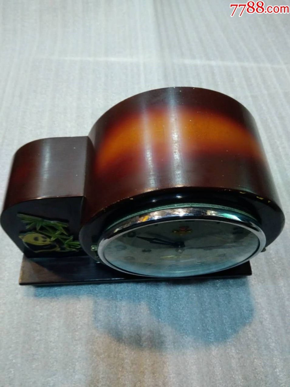 大连产火炬牌15天座钟