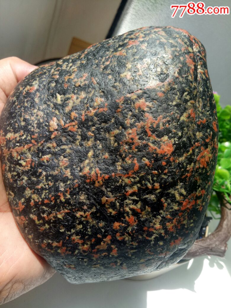 五彩石墨陨石(强磁)