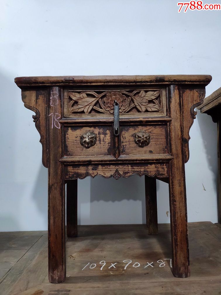 清代书桌(1498)_木桌/几/案_第1张_7788旧家具收藏