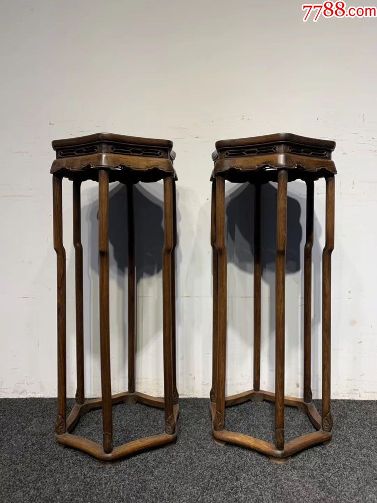 古董老紫檀家具传世清代小叶紫檀雕龙画案古代宫廷家具会所会馆￥27