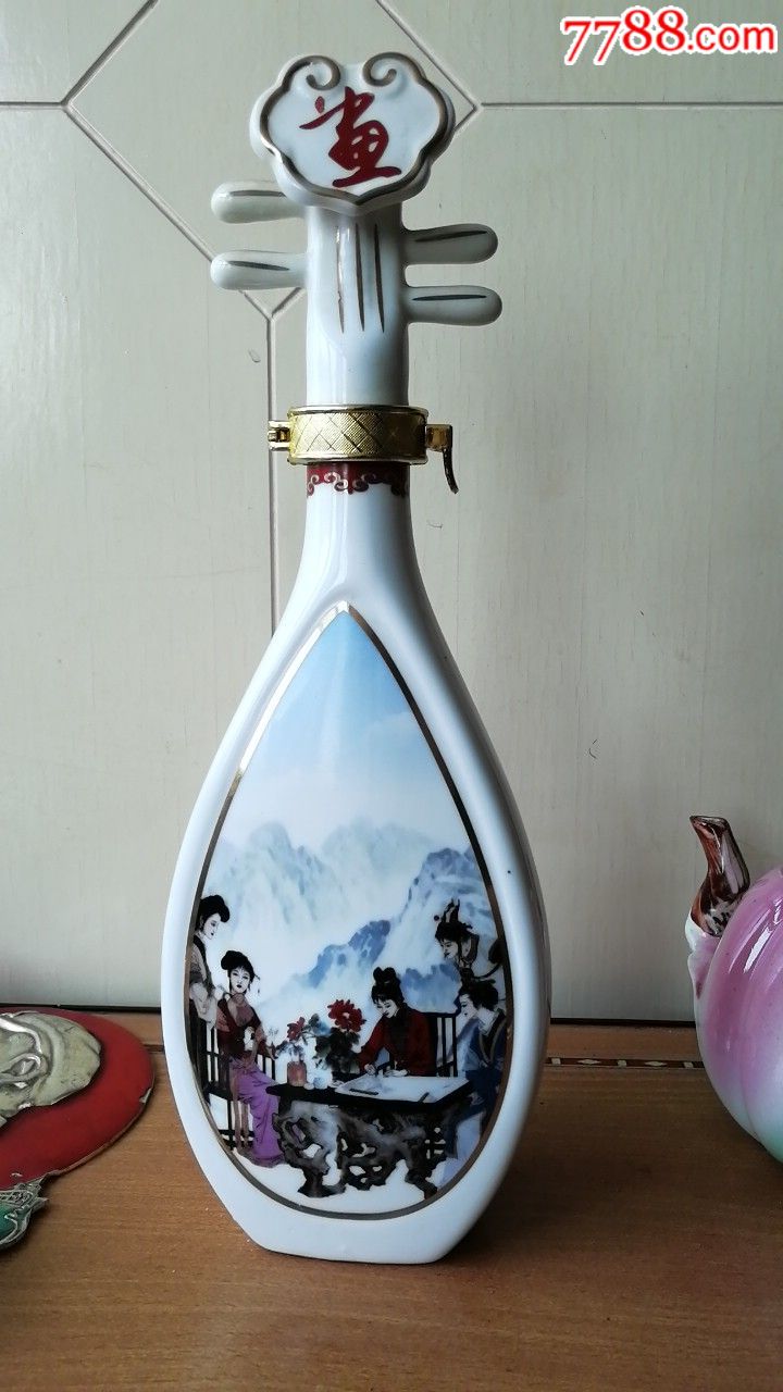 杜康礼品琴棋书画酒瓶之画