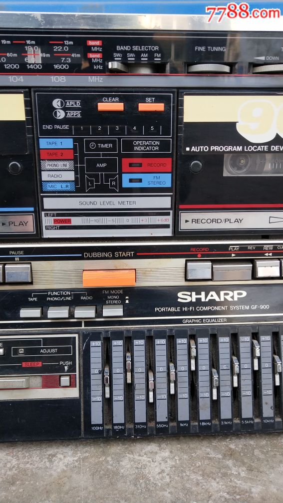 夏普900收录机