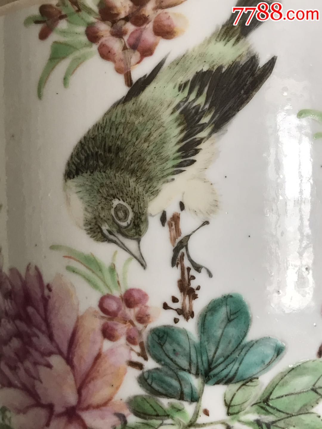 徐善琴花鸟大缸