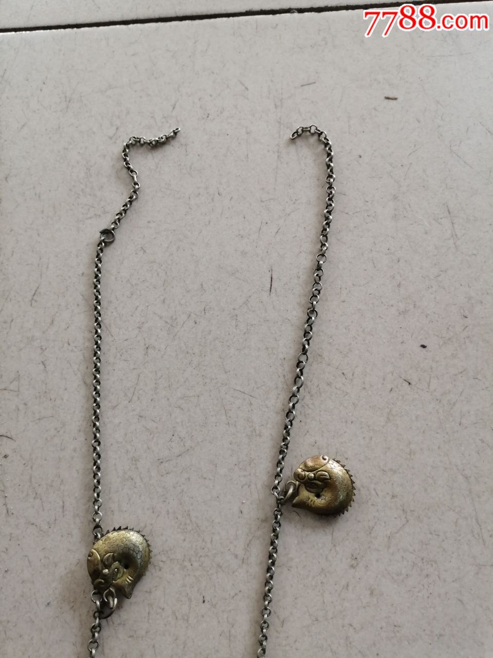 民国项链_银锁/银项链【雅藏轩】_第3张_7788钱币网