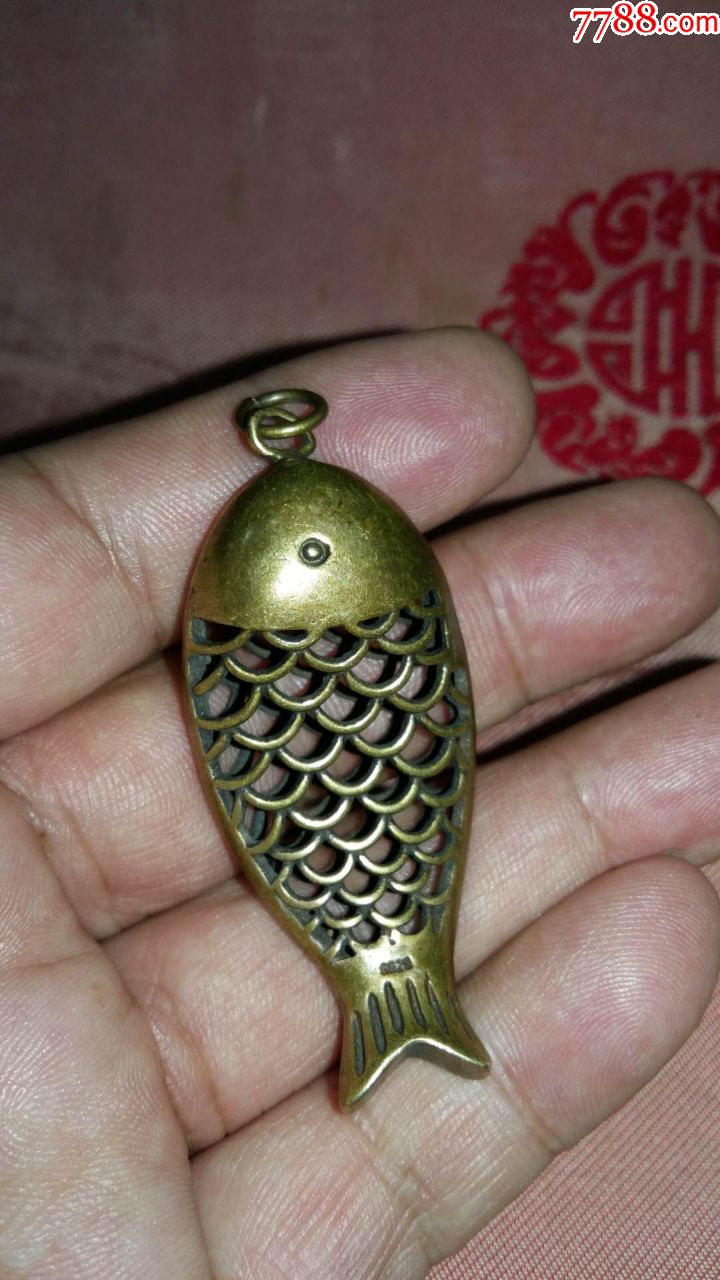 小铜鱼挂件