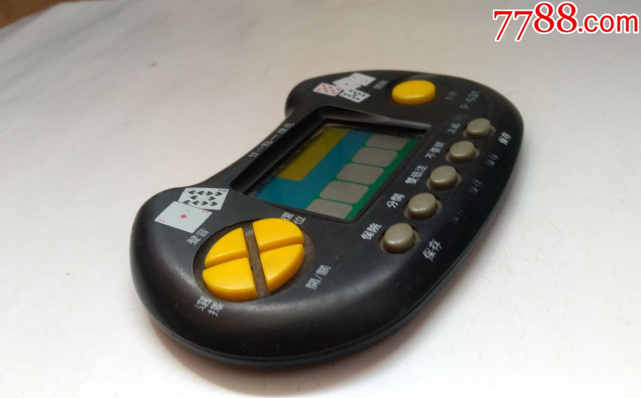老款游戏机,经典拍扑克手掌机,少见,点图可放大