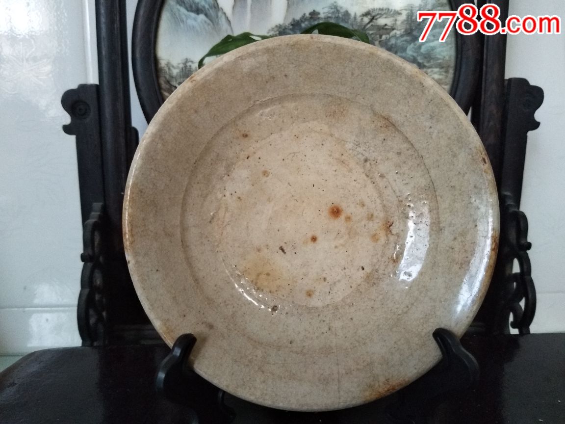 元代小瓷盘,包真包老!放漏