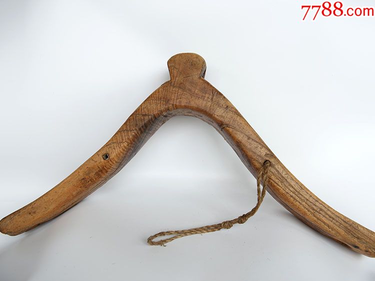 民国老牛梭牛枷牛套牛花装饰挂件民俗老物件老木器艺术时尚摆件包老