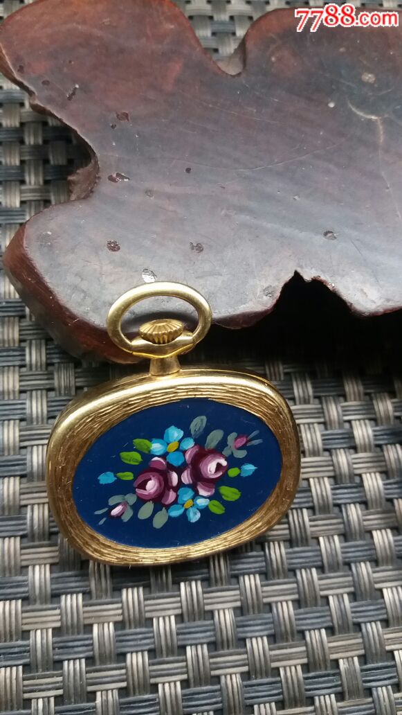 瑞士包金彩绘小挂表,怀表/挂表_第10张_7788怀表收藏
