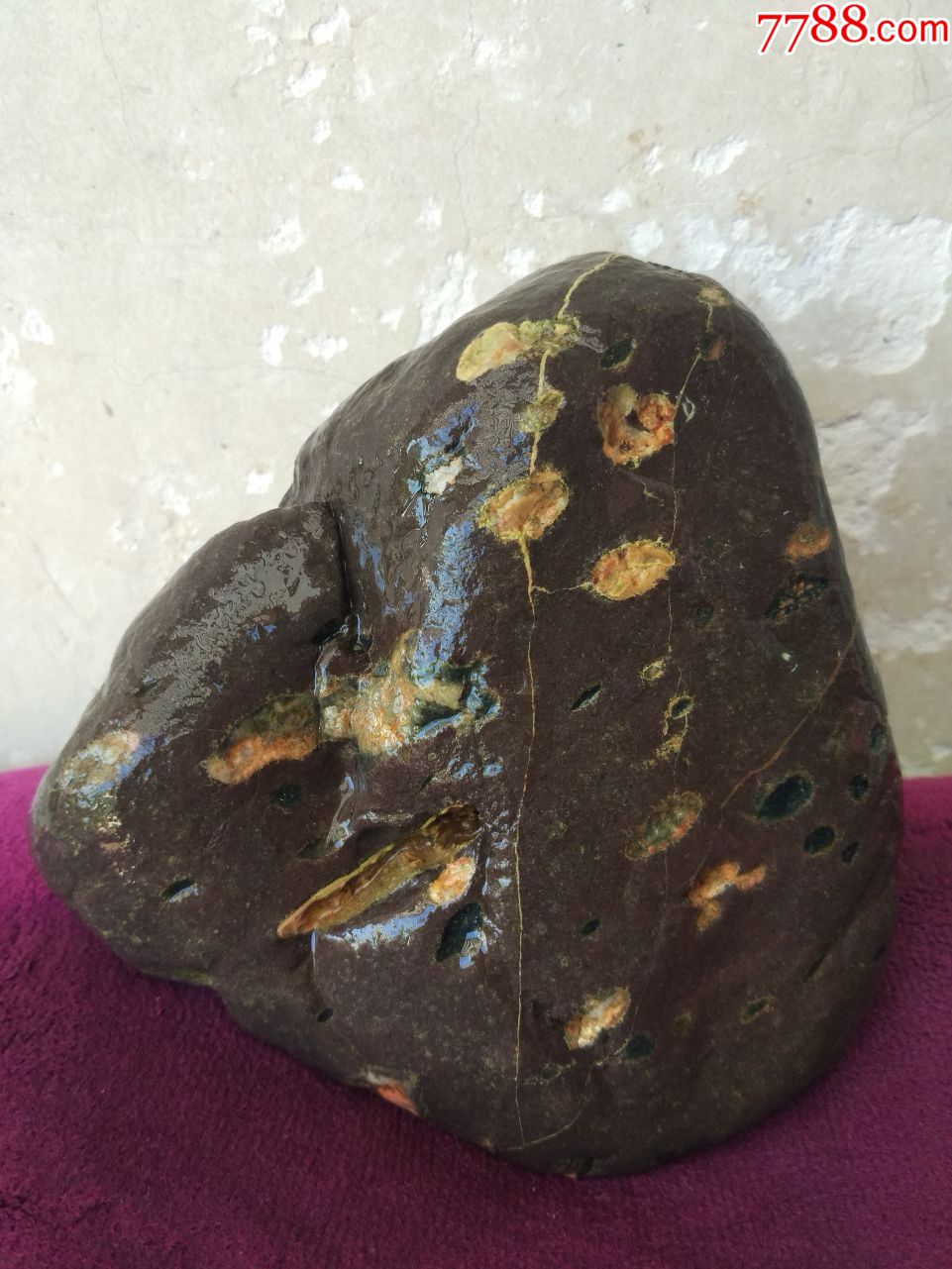 洛阳奇石510荷花石原石喜迎贵客来开店大酬宾