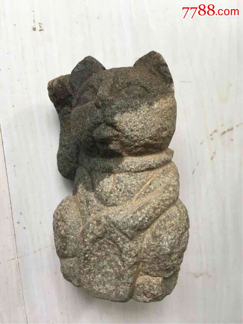 石雕猫