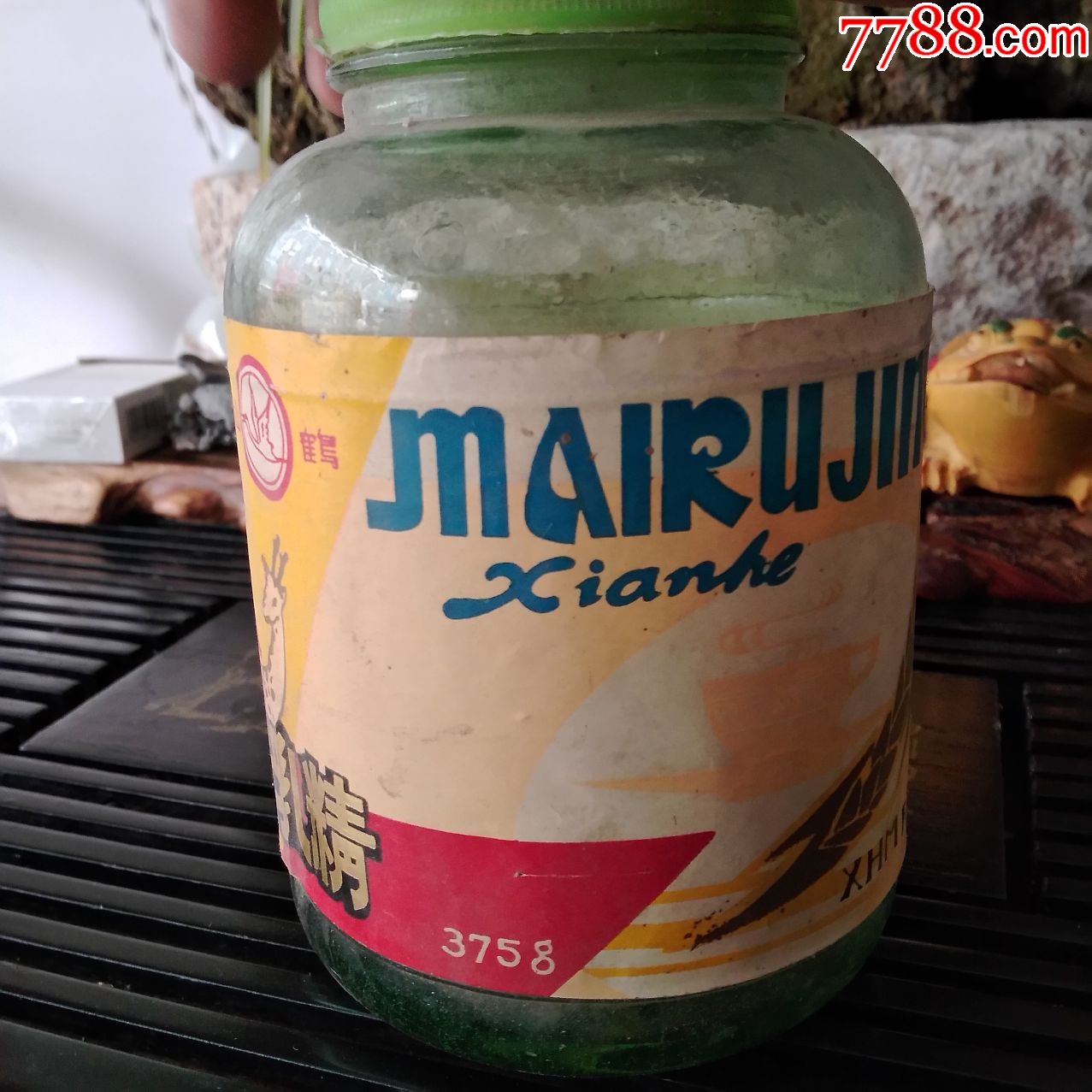 怀旧老物件品好仙鹤牌麦乳精