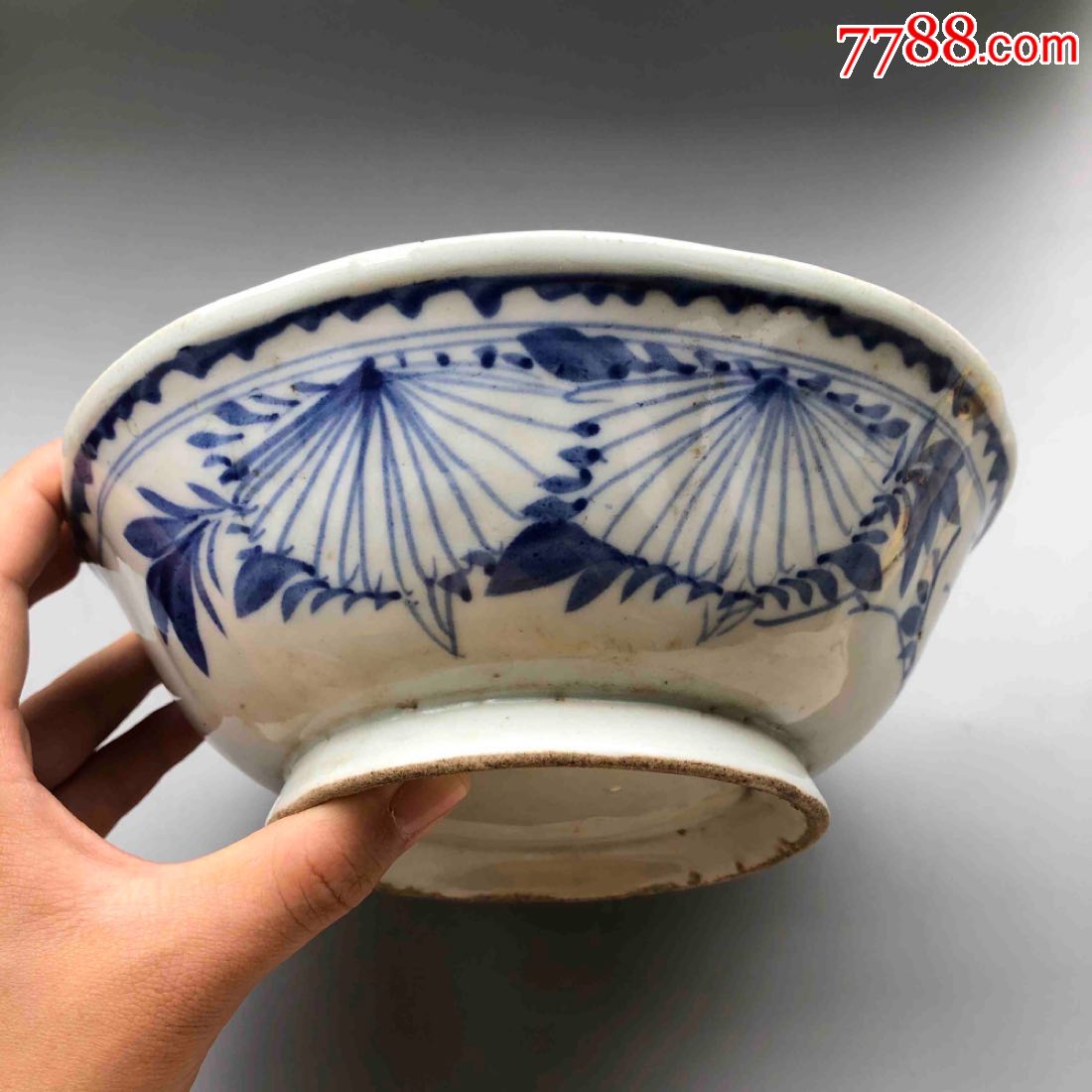 古瓷器,民国青花大碗