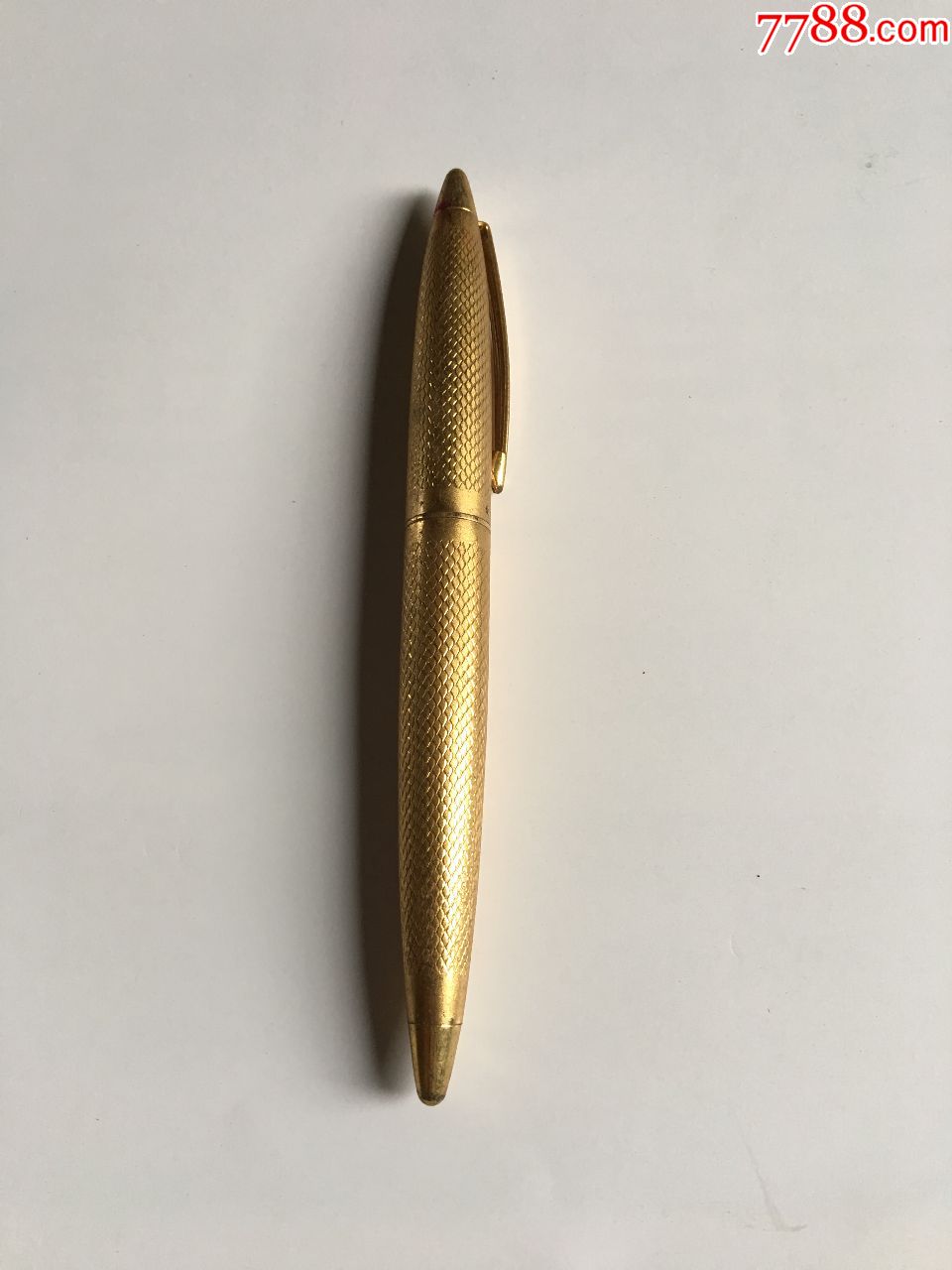 文荣黄金蛇皮纹钢笔