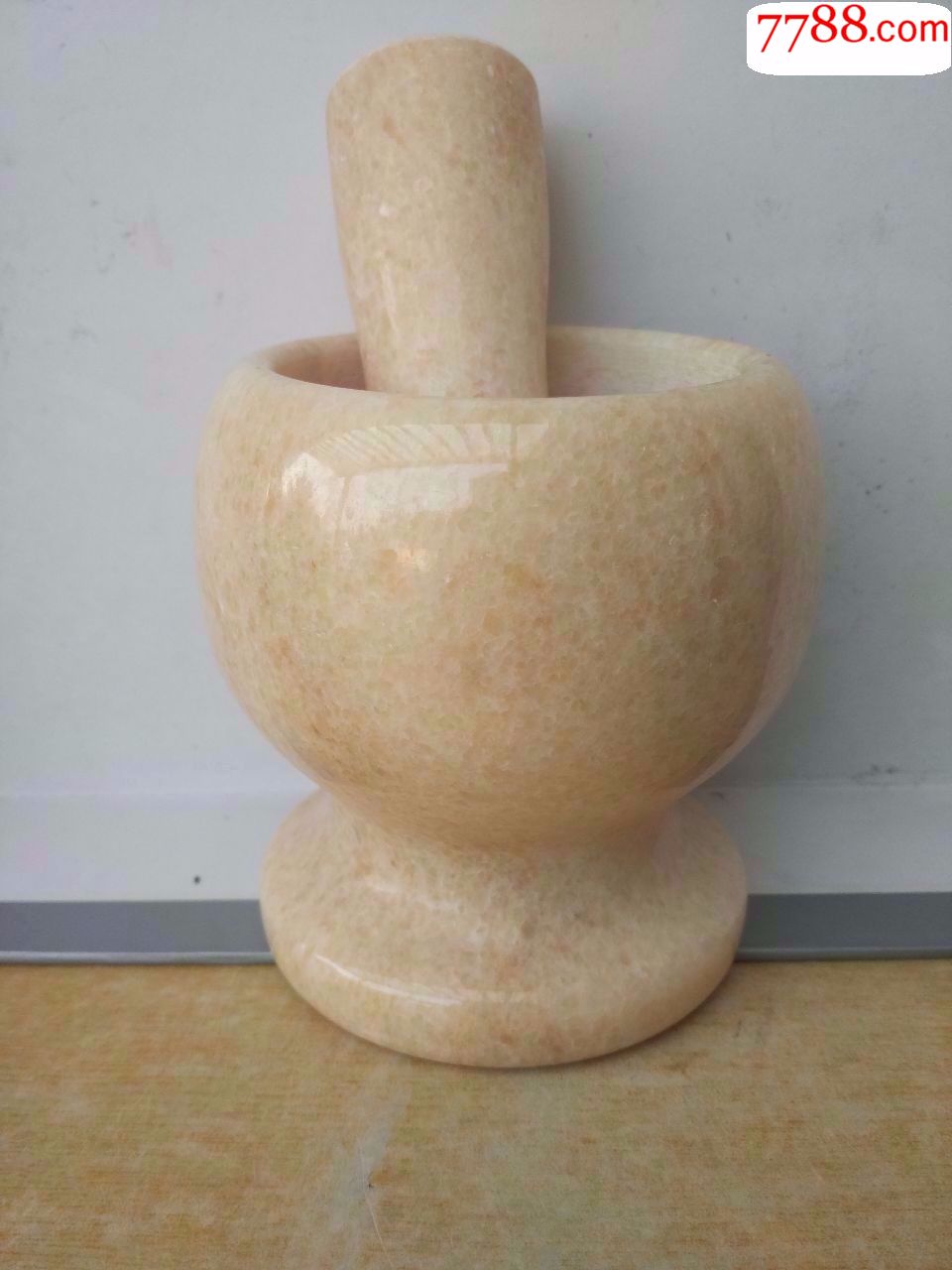 天然石头臼,杵一套_石臼/石磨_共城藏阁【7788收藏__收藏热线】