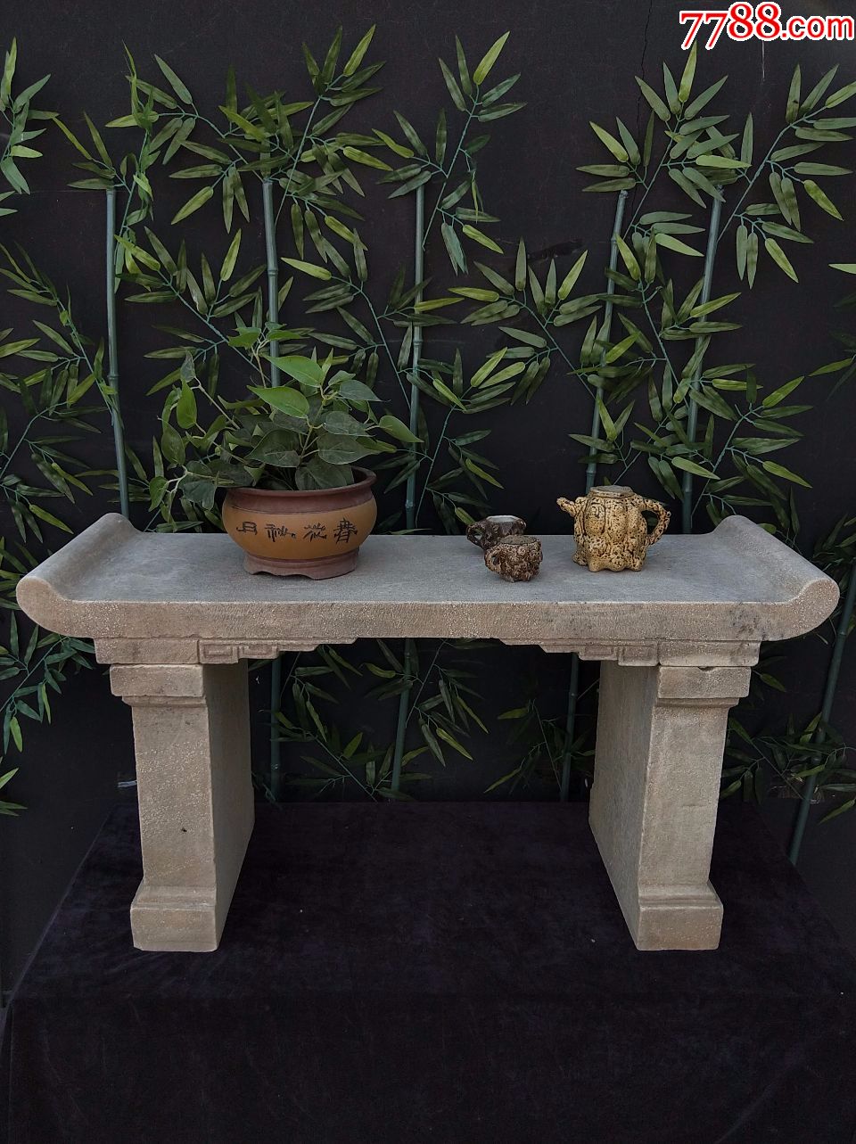 汉白玉石桌茶台案桌条几