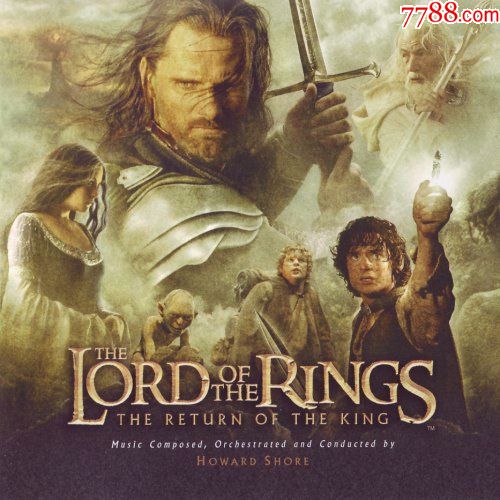 thelordoftherings3cds指环王三部曲电影原声大碟