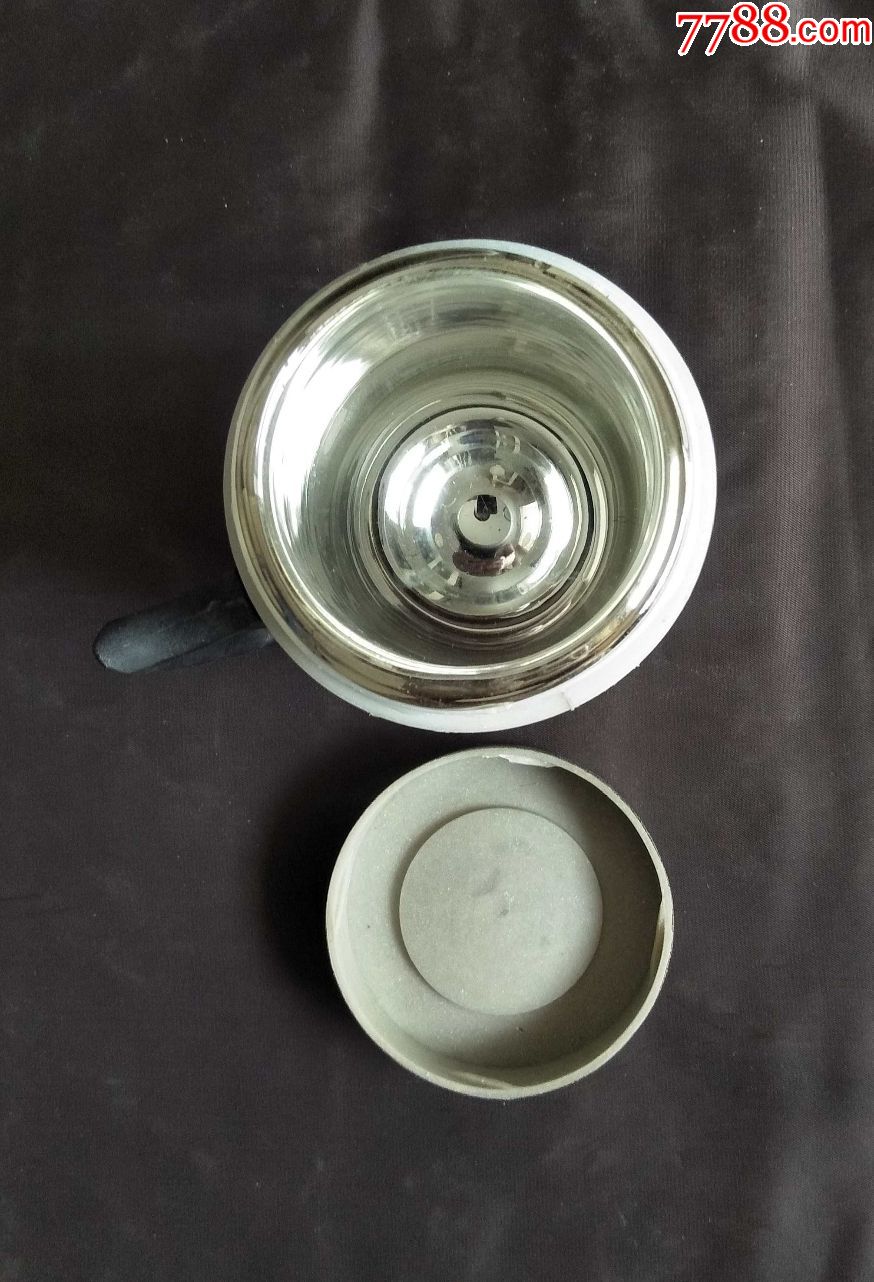 八十年代玻璃内胆保温杯熊猫