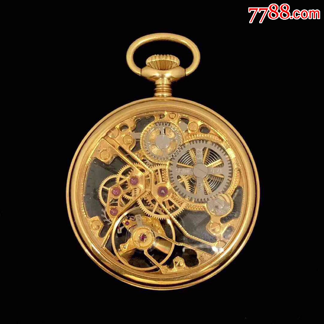 镂空怀表古董瑞士怀表