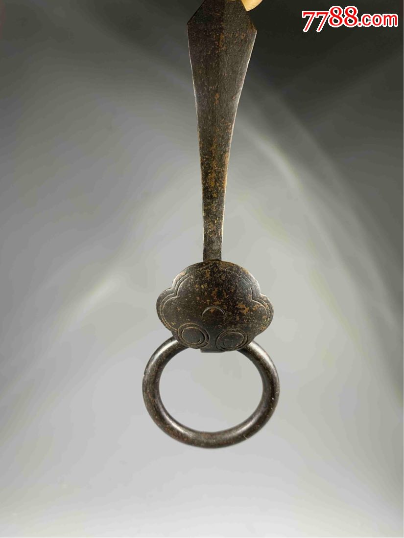 铜如意袈裟钩,袈裟环一套