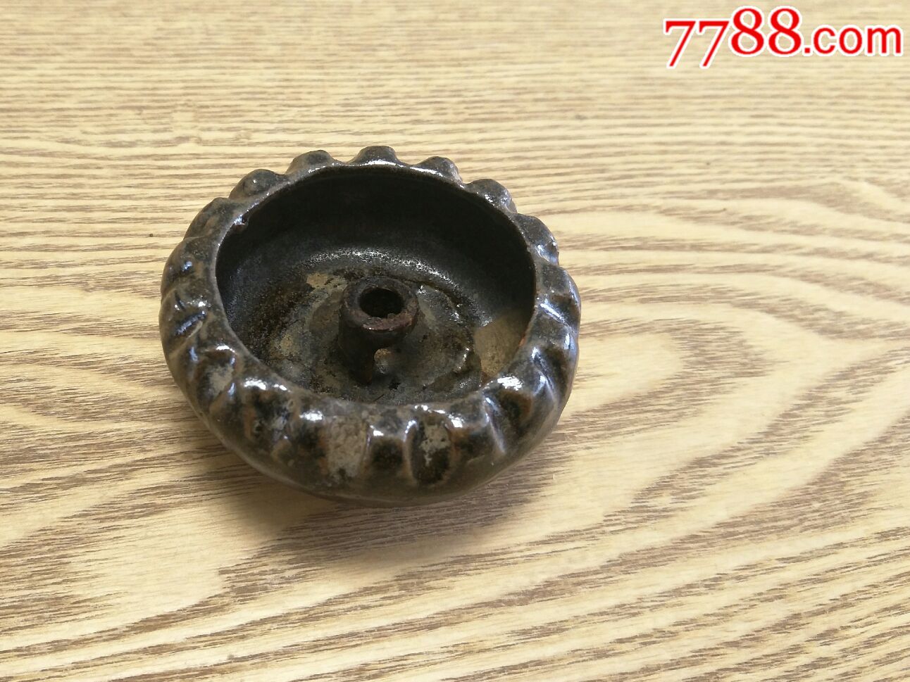 宋代香插老窑瓷香插黑釉瓷