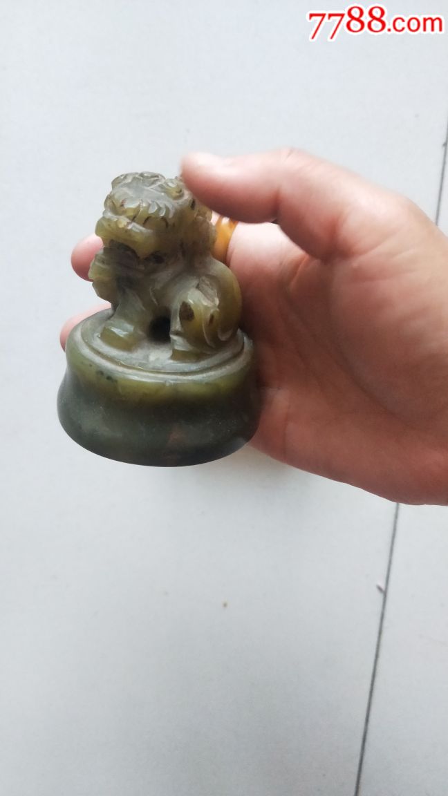 玉狮子印章
