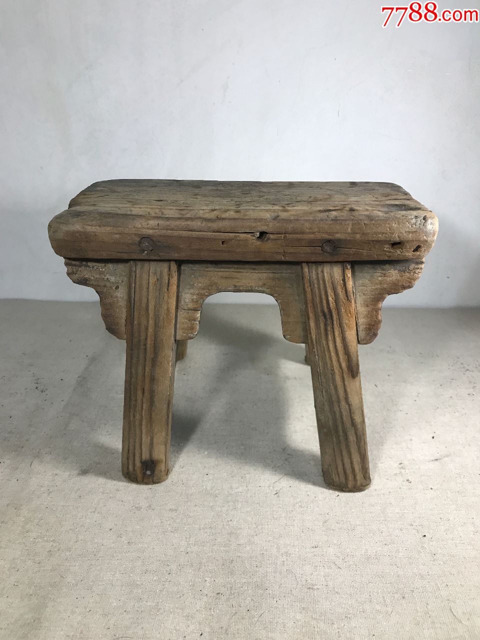 古董古玩收藏杂项明式方凳清代椅子木椅小板凳家具木器