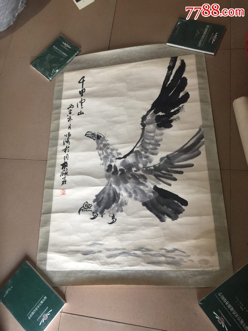 保真精品师鸿国画手工装裱原装原裱画芯长96x66以图为准-价格:2000元-se66603821-花鸟国画原作-零售-7788收藏__收藏热线