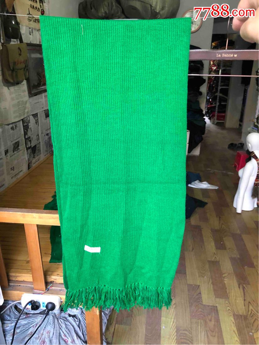 八十年代大绿针织围脖_围巾/领带_古古怪怪【7788收藏__收藏热线】