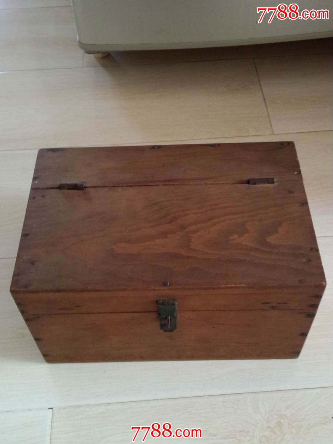 六七十年代好品实木小木箱