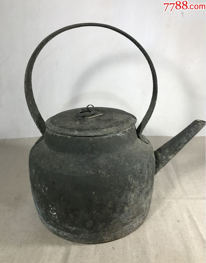 古董古玩收藏杂项清代铜器铜水壶老铜水壶铜茶壶