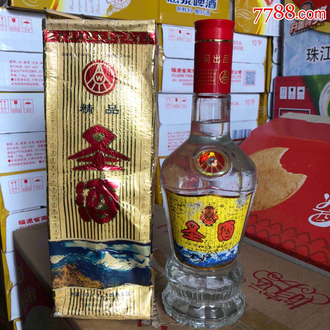 五粮液圣酒珍藏图片