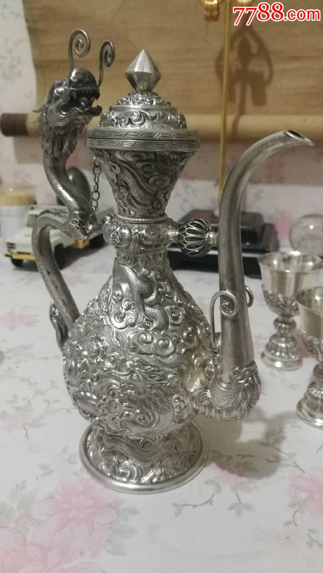 寸发标大师九龙壶酒具_其他银器_如意淘乐乐【7788收藏__收藏热线】