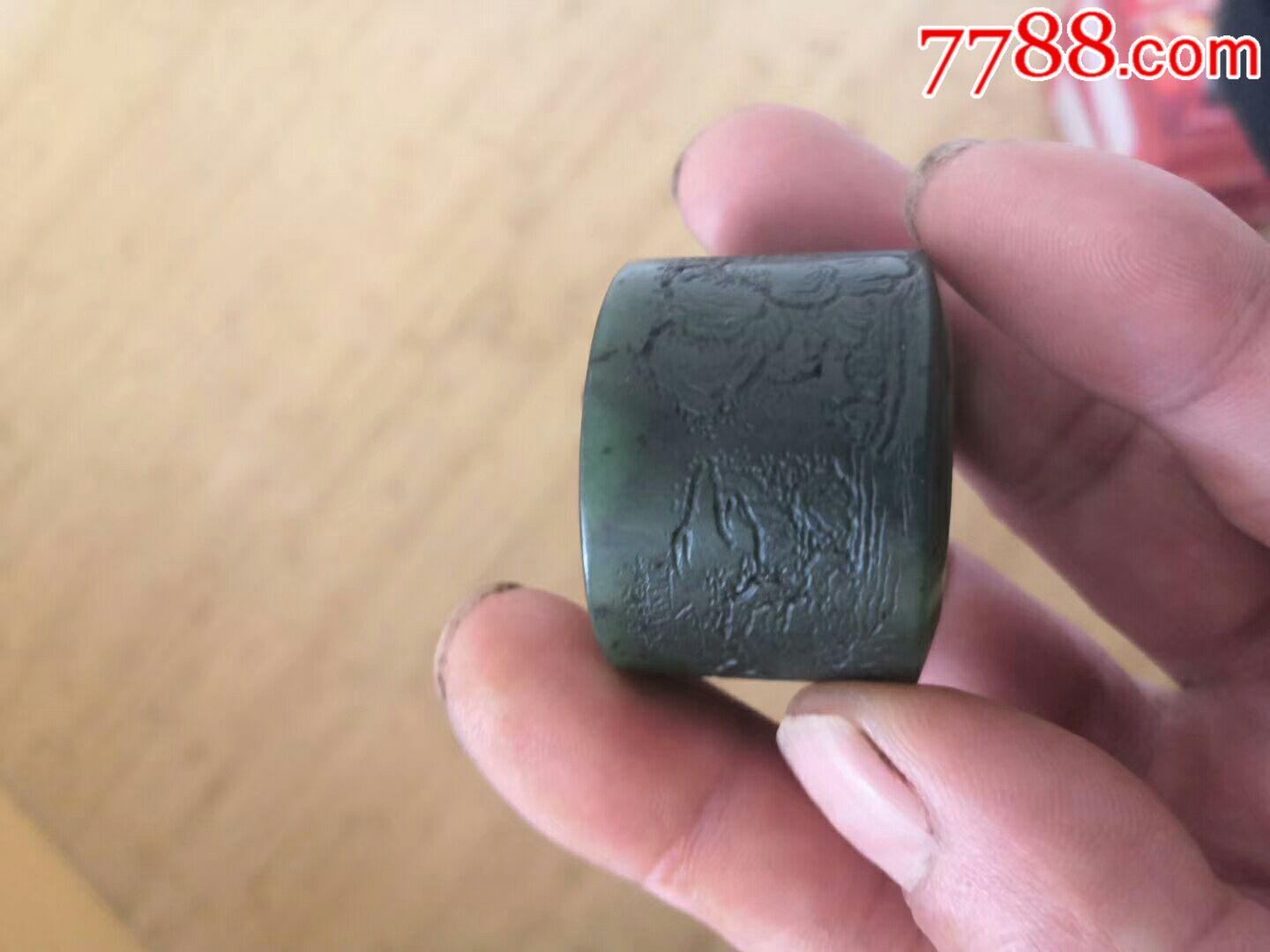 碧玉扳指-价格:1000元-se66766007-其他玉石/玉器-零售-7788收藏__收藏热线