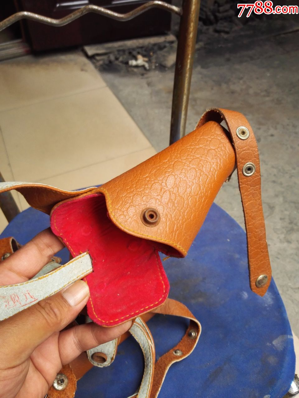 退役"腋下枪套"一对-价格:150.0000元-1-皮枪套/皮套 -零售-7788收藏
