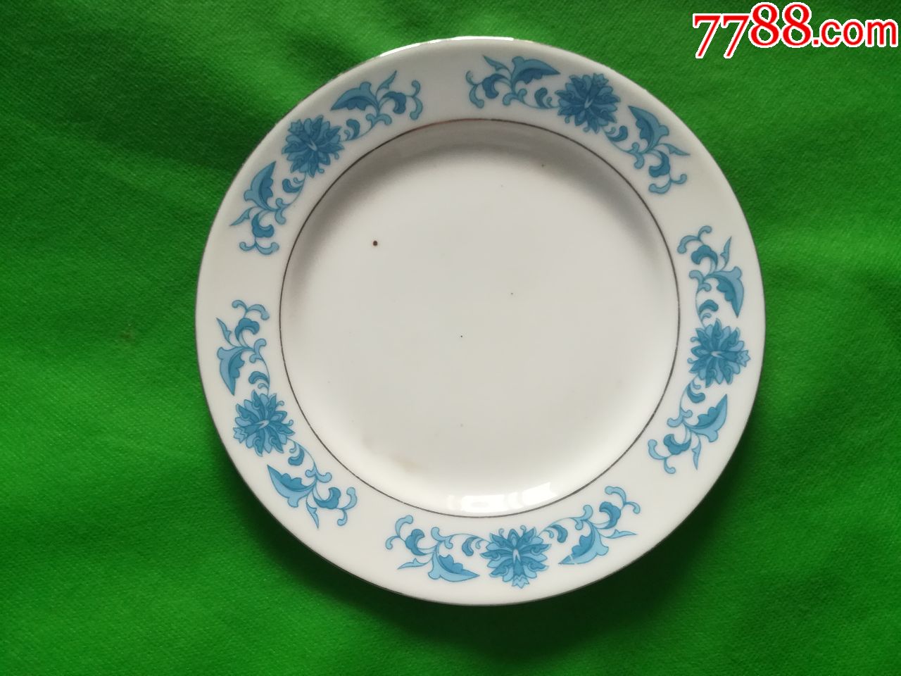 唐山白玉瓷厂盘_单色白瓷【诚成藏品】_第1张_7788瓷器